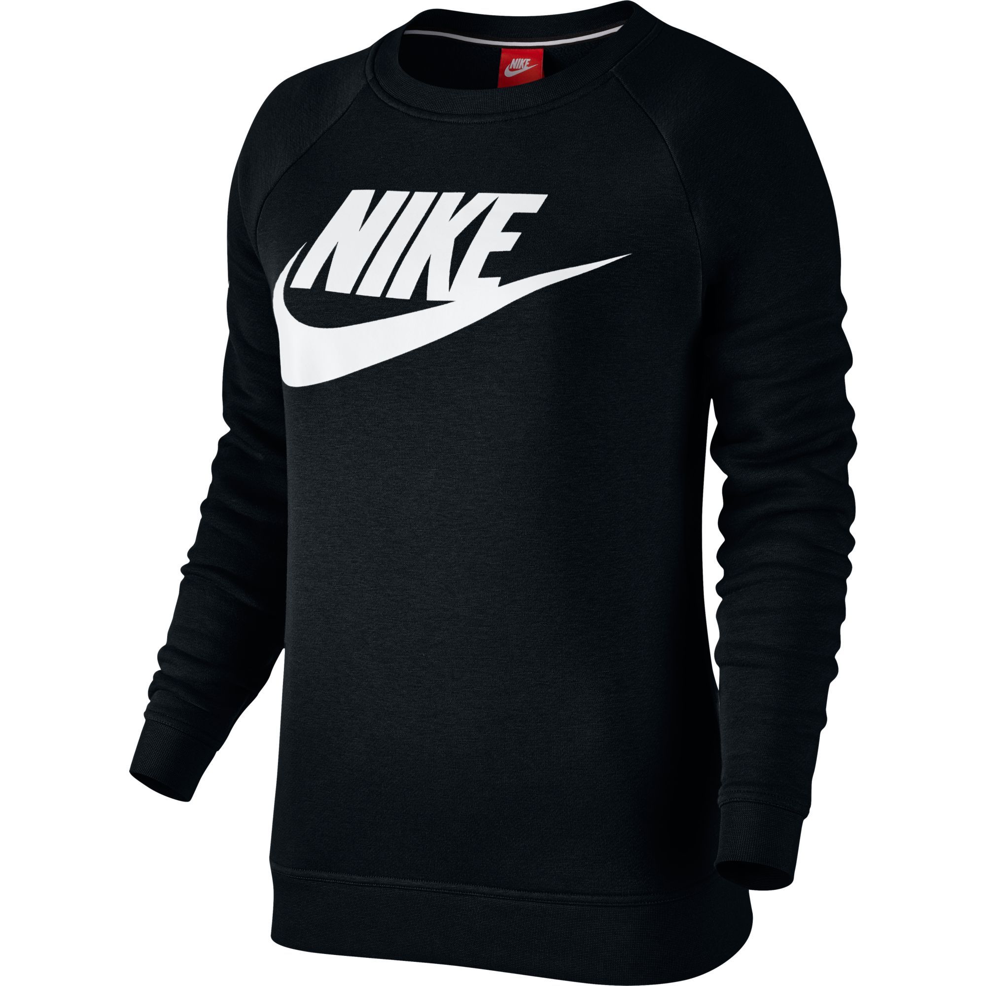 Jogging large en jersey de coton noir