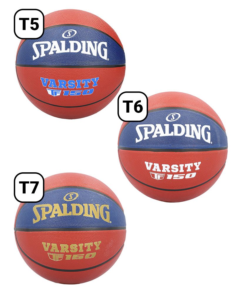 Bola de Basquetebol SPALDING Varsity Tf150 Tamanho 6 Exterior