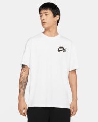 T shirt best sale blanc nike homme