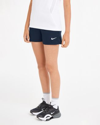 Pantaloncini Nike Team Blu Navy per donna
