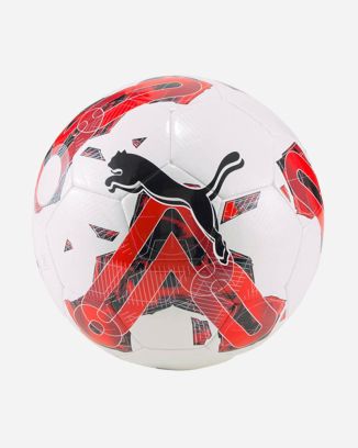 Balón de fútbol Puma Orbita 6 MS Blanco y Rojo para unisex