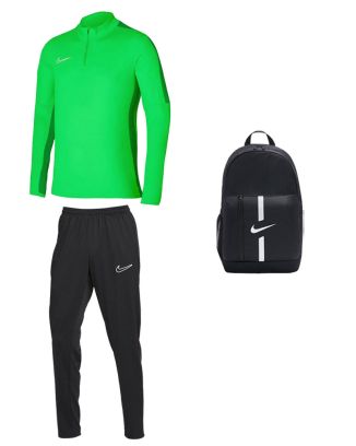 Ensemble Nike enfant Pack 3 pièces Haut 1/4 zip Academy 23 Pantalon de survêtement Academy 23 Sac à dos Academy Team Youth DR1356 DR1676 DA2571