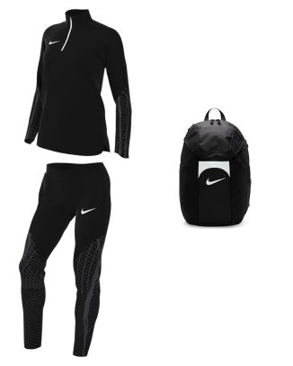 Ensemble Nike femme Pack 3 pièces Haut 1/4 zip Strike 23 Pantalon de survêtement Strike 23 Sac à dos Academy Team DR2296 DR2568 DV0761