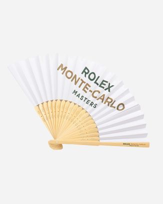 Leque Rolex Monte-Carlo Masters Branco para unisexo