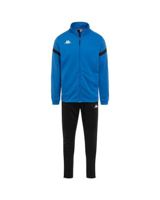 Conjunto de fato de treino para desporto Kappa Dalcito Azul e Preto para criança