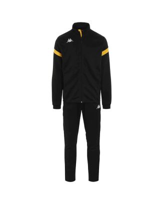 Tracksuit set Kappa Dalcito Black & Yellow for kids