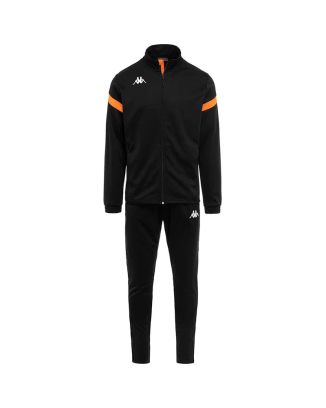 Ensemble de survêtement Kappa Dalcito Noir & Orange pour enfant