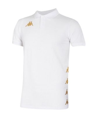 Polo Kappa Gastio Blanc pour homme