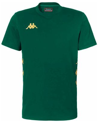 T-shirt Kappa Giovo Verde para homem