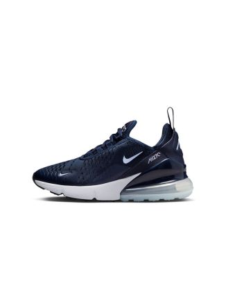 chaussures nike air max 270 bleu marine pour enfant 943345 407