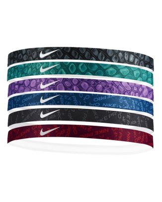 Nike Tipped Swoosh 6pk 2.0 bandeaux sport pour cheveux