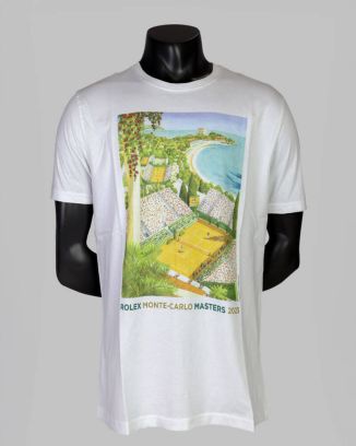 T-shirt Monte-Carlo Country Club Blanc pour enfant