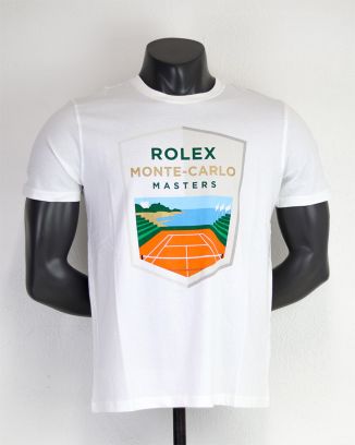 T-shirt Rolex Monte-Carlo Masters Wit voor heren