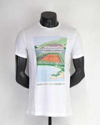 T-shirt Rolex Monte-Carlo Masters White for kids