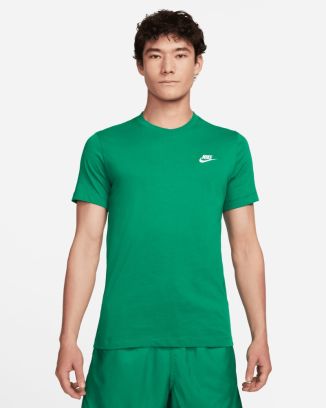 tee shirt nike sportswear club vert bouteille homme ar4997 365