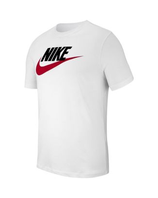 T-shirt Nike Sportswear Blanc et Rouge pour Homme AR5004-100