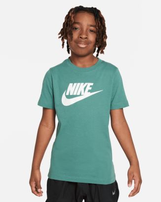 tee shirt coton sportswear vert blanc enfant ar5252 361