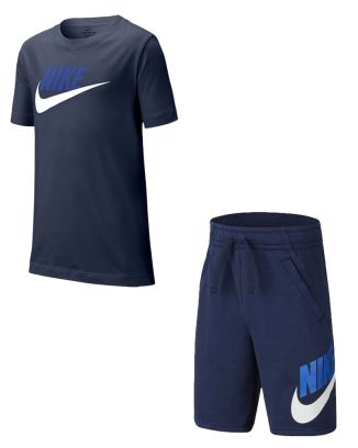 Ensemble été Nike enfant Pack 2 pièces T-shirt Nike Sportswear Short Nike Sportswear AR5252 CK0509