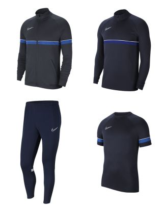 Produkt-Set Nike Academy 21 für Kind. Trainingsanzug + 1-4 Zip + Jersey (4 artikel)