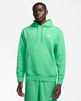 sweat a capuche nike sportswear club fleece homme bv2654 363