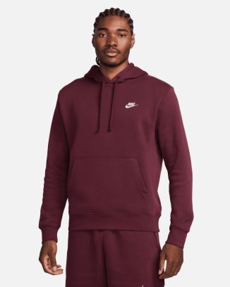 Sweat à capuche Nike Sportswear Club Fleece Marron pour homme bv2654-681