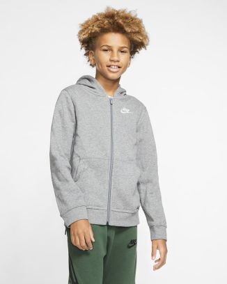 Sweat à capuche zippé Nike Sportswear Club pour Enfant BV3699-091