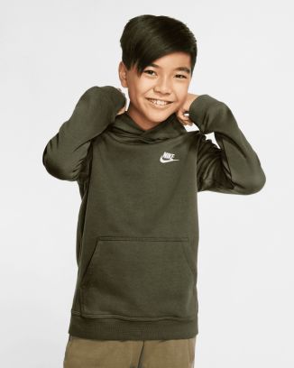 Sweat à capuche Nike Sportswear Club Fleece Vert pour Enfant BV3757-327