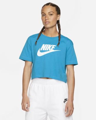 Maglietta Nike Sportswear Essential Blu per donna
