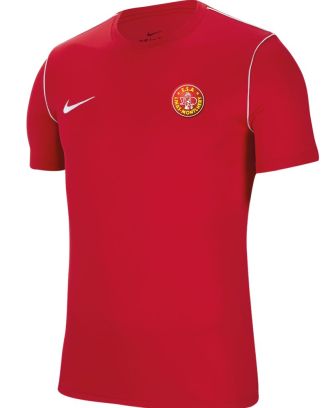 Camiseta de entrenamiento Nike ESA Linas-Montlhéry Rojo para hombre