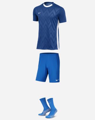 pack nike challenge v 3 pieces maillot short chaussettes basses