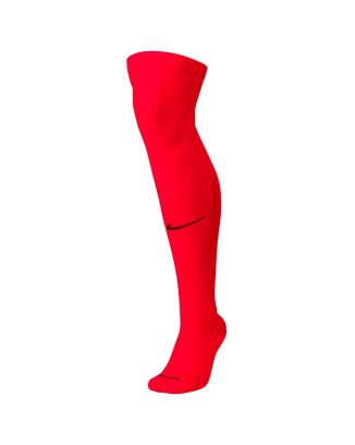 Fußballsocken Nike Matchfit Karminrot für unisex