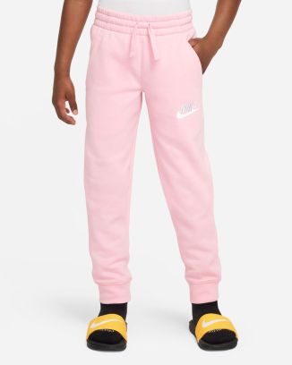 bas jogging nike sportswear club fleece rose enfant ci2911 690