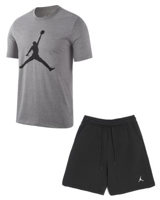Conjunto de produtos Nike Jordan para Homens. T-shirt + Calções (2 itens)
