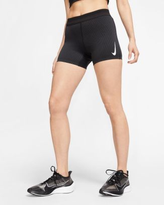 Size XL- Nike AeroSwift Women's Tight Running Shorts Black