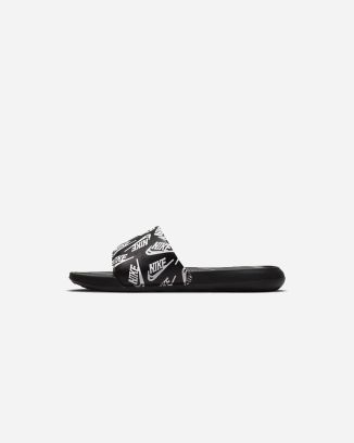 Claquettes Nike Victori One Noir & Blanc