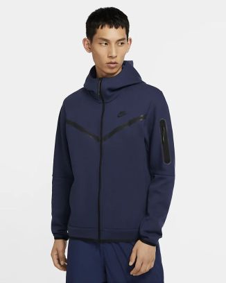 sweat a capuche nike sportswear tech fleece pour homme cu4489 410