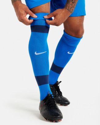 Meias de futebol Nike Matchfit Azul Real para unisexo
