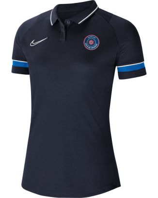 Camisa pólo Nike RC Pays de Grasse Azul-marinho para fêmea
