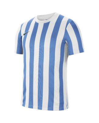 Maillot Nike Striped Division IV Blanc & Bleu Ciel pour homme