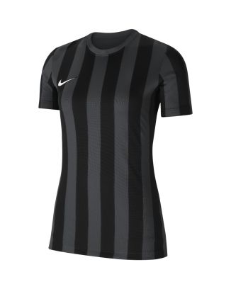 Maillot Nike Striped Division IV Gris & Noir pour femme