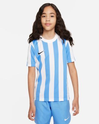 Maillot Nike Striped Division IV blanc Rouge Bleu Ciel pour Enfant CW3819-103