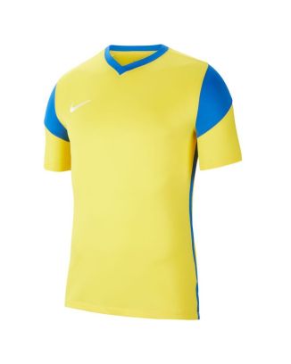 maillot nike park derby 3 jaune bleu royal homme cw3826 720