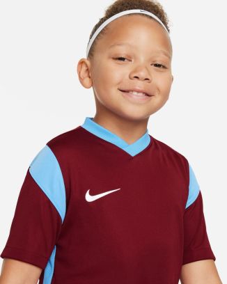 Camiseta Nike Park Derby III Burdeos y Sky Blue para niño