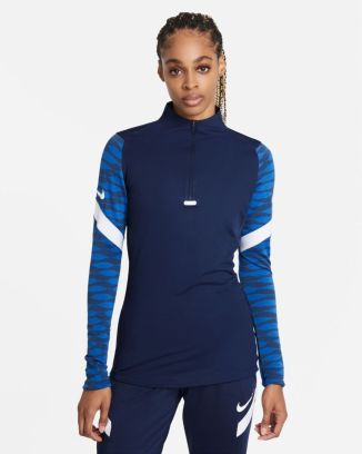 Haut d'entraînement ¼ zip Nike Strike 21 pour Femme CW6875