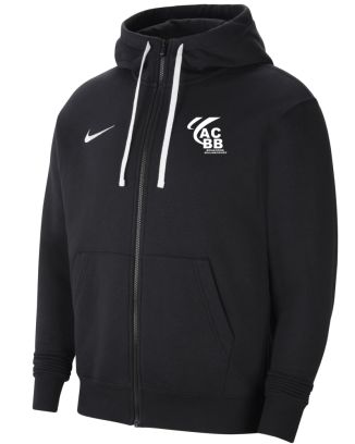 Hooded sweatshirt with zip Nike ACBB Handball Black for men