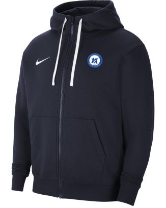Hooded sweatshirt with zip Nike US Millery Vourles Navy Blue for men