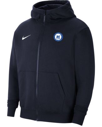 Hooded sweatshirt met rits Nike US Millery Vourles Donkerblauw voor kind