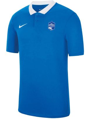 Camisa pólo Nike Antibes Handball Azul Real para homens