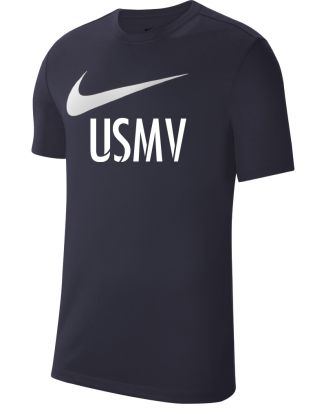 T-shirt Nike US Millery Vourles Bleu Marine pour homme