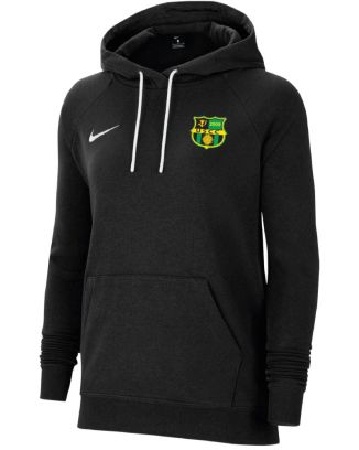 Felpa con cappuccio Nike US Carqueiranne La Crau Nero per donne